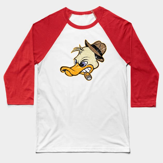 Howard Horsepower Baseball T-Shirt by ClayGrahamArt
